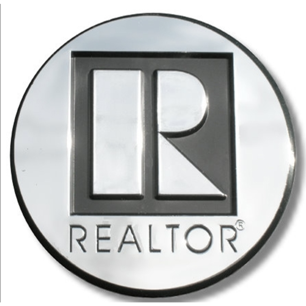 Realtor® round auto emblem