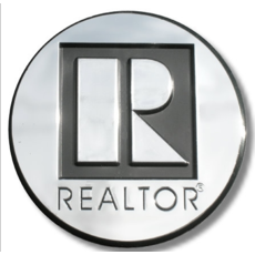 Realtor® round auto emblem