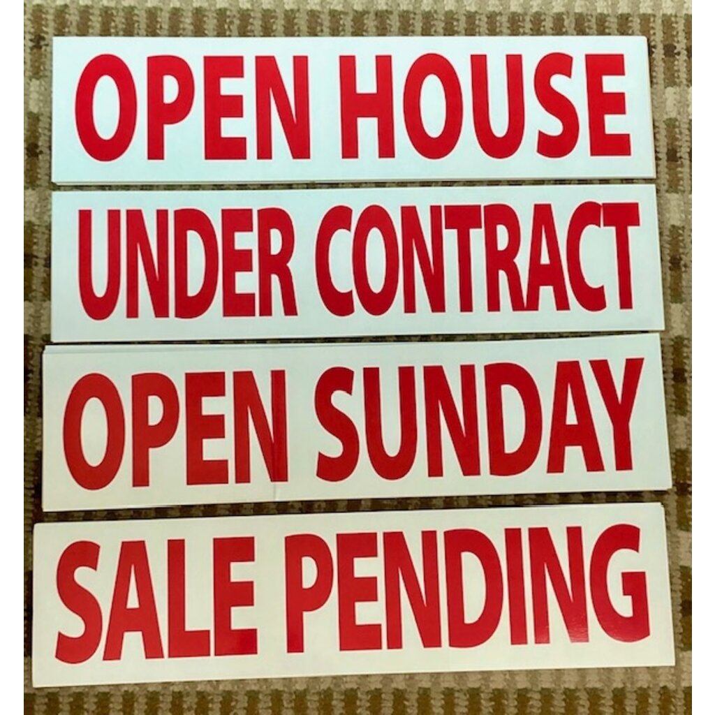 Stickers Assorted Sign