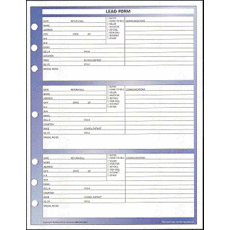 Planner Refill  8.5 X 11 PACK OF 25