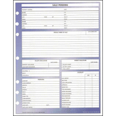 Planner Refill  8.5 X 11 PACK OF 25