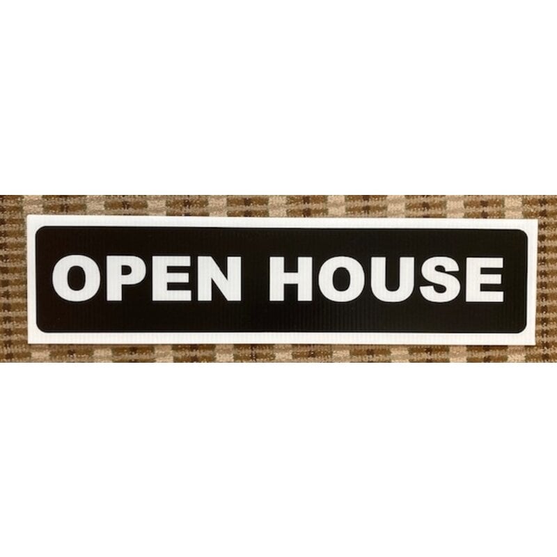 Open House rider black 6 x 24 (no arrow)