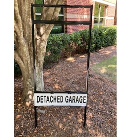 Metal Sign Frame 30"L x 24" W with DOUBLE rider