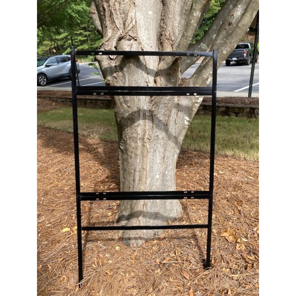 Metal Sign Frame 18" H x 24" W with DOUBLE rider