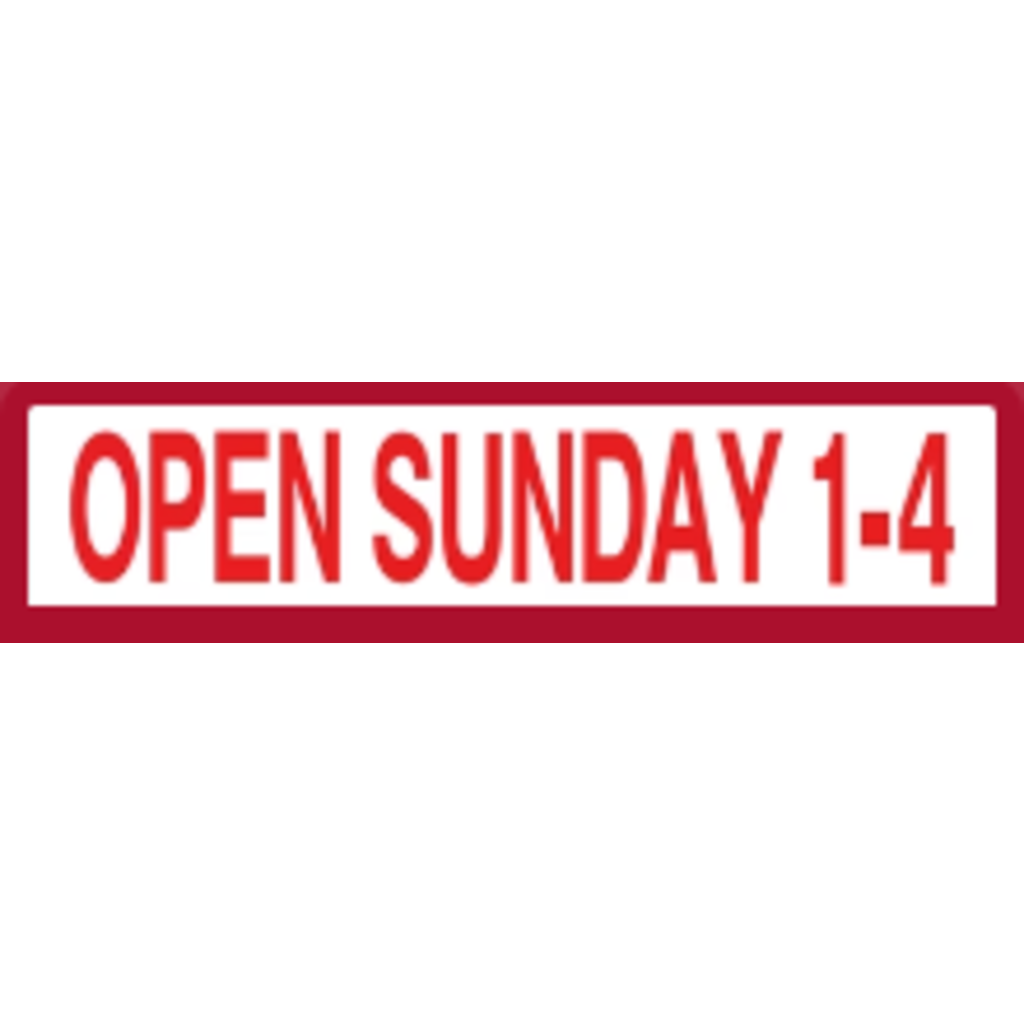 Open Sunday 1 - 4