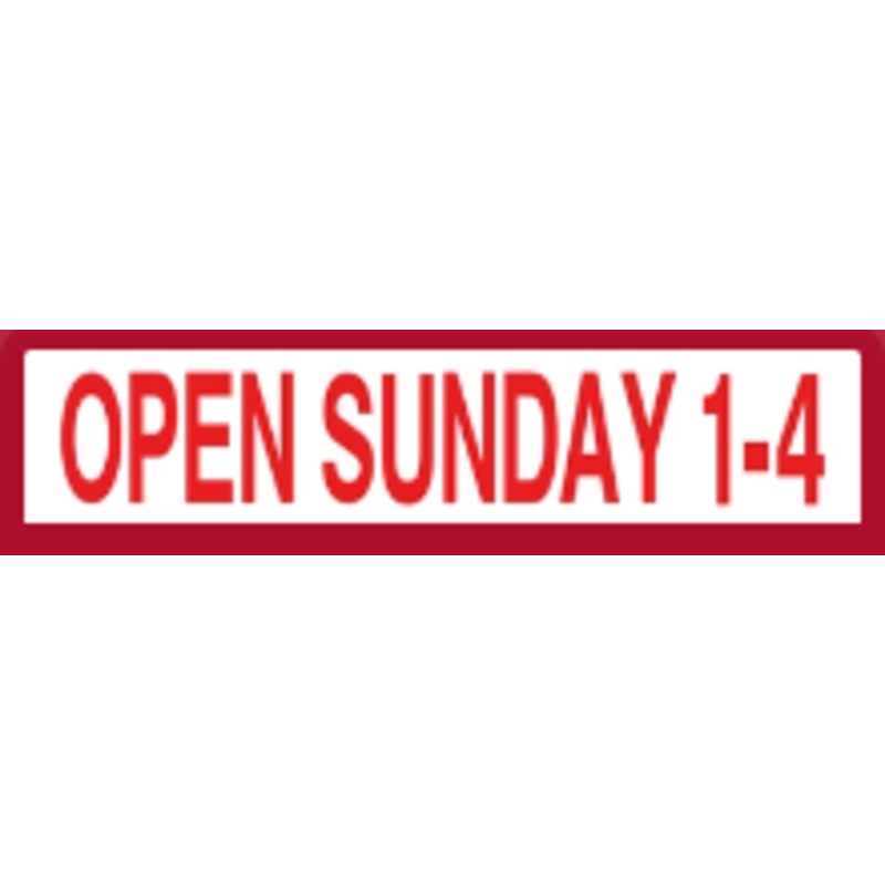 Open Sunday 1 - 4