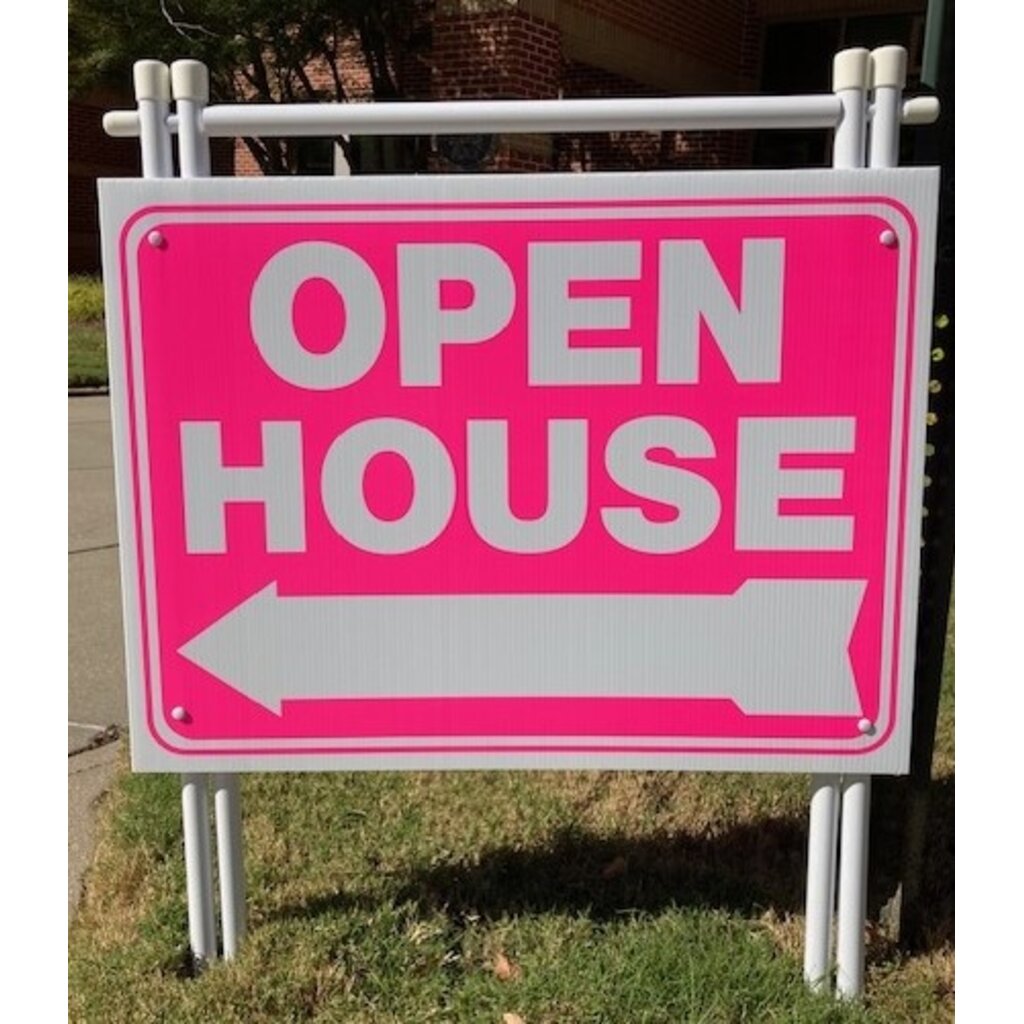 OPEN HOUSE    A-Frame PVC