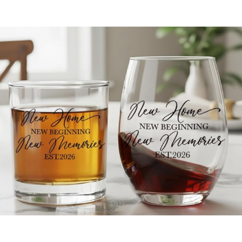 Boxed 2-glass set 2026 New Home