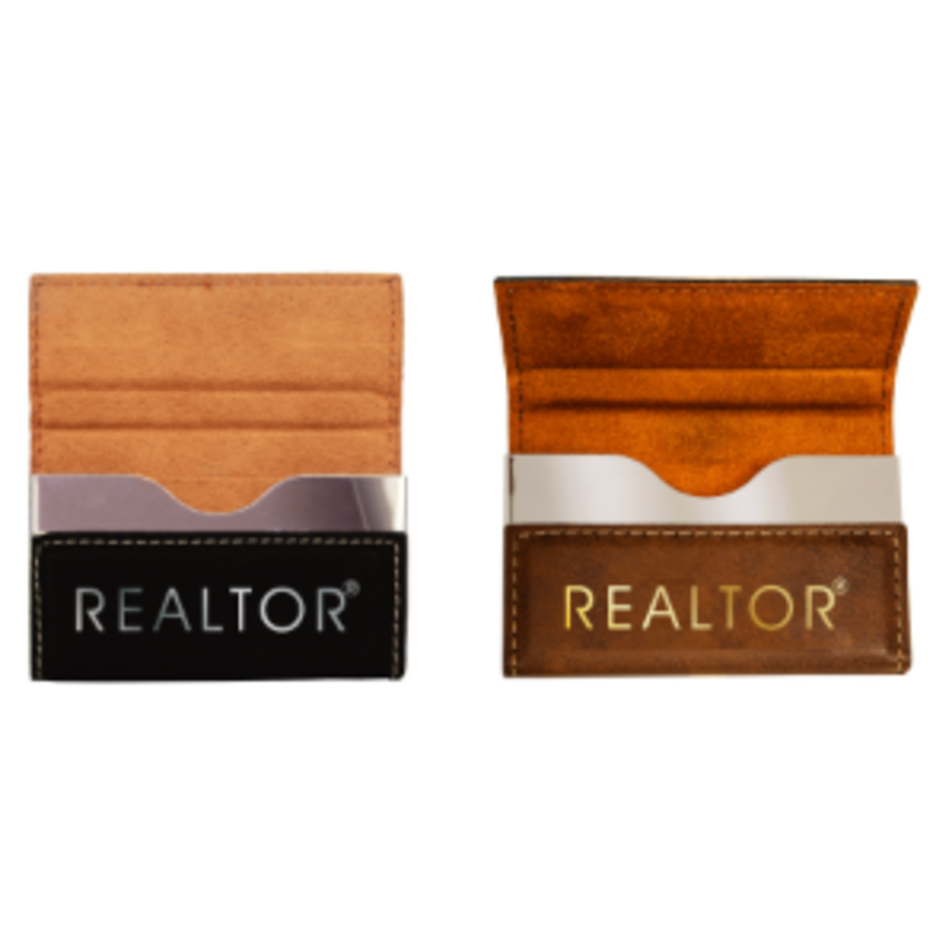 Realtor Texas Holdem Business Card Holder