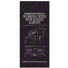 Working with Real Estate Agents pamphlet