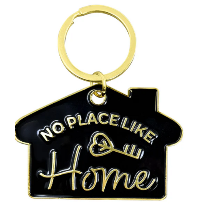 HOME enamel key ring (2 styles)