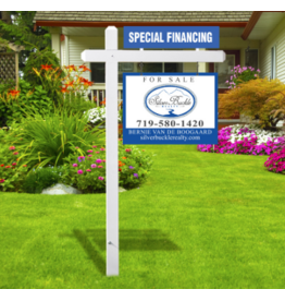 880 White Aluminum Swing Post 64" tall