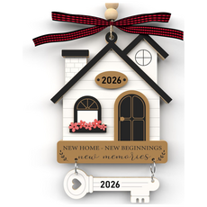 New Home 2026 ornament