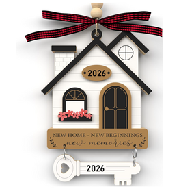 New Home 2026 ornament