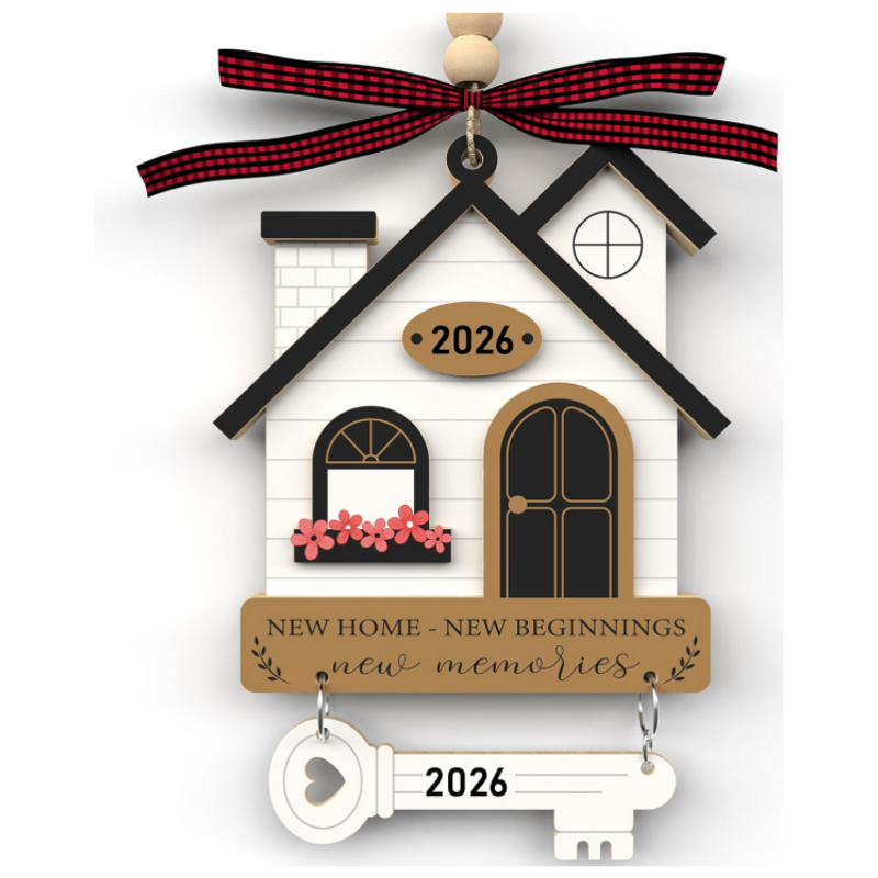 New Home 2026 ornament