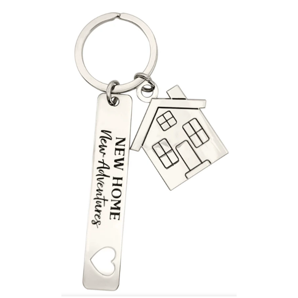 New Home New Adventures Key Ring