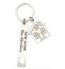 New Home New Adventures Key Ring