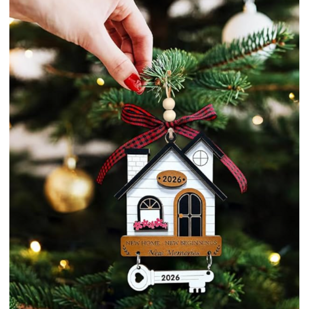 New Home 2026 ornament