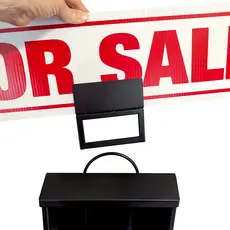 Top Mount Sign Bracket for Outdoor Brochure Box