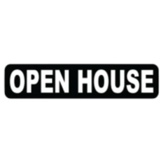 Open House rider black 6 x 24 (no arrow)