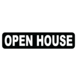Open House rider black 6 x 24 (no arrow)