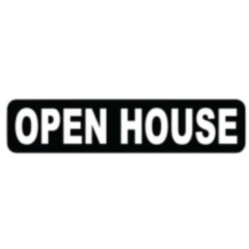 Open House rider black 6 x 24 (no arrow)