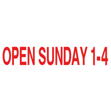 Open Sunday 1 - 4