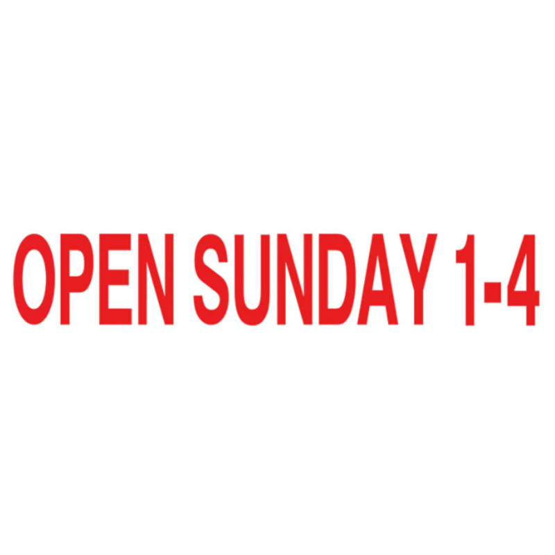 Open Sunday 1 - 4