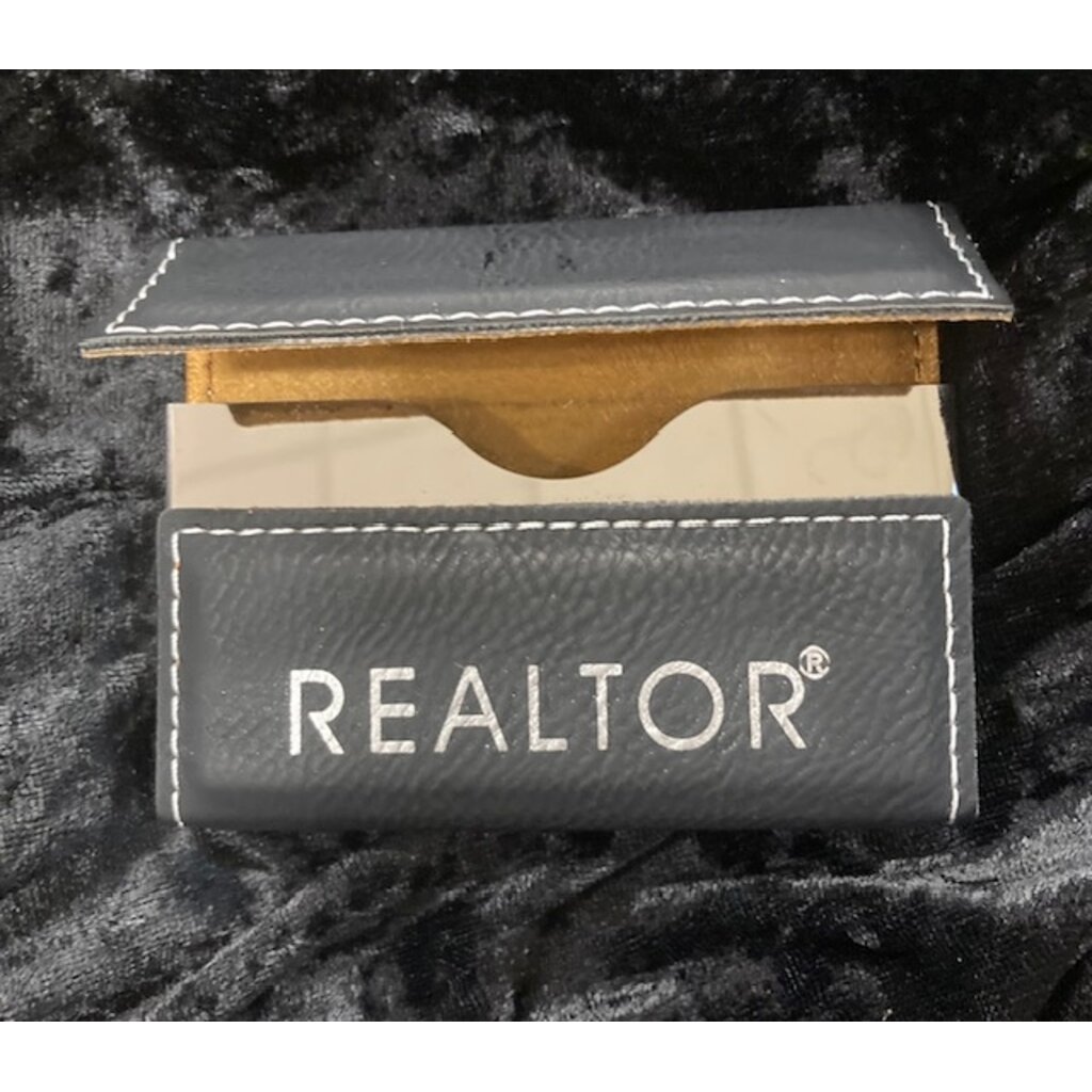 Realtor Texas Holdem Business Card Holder