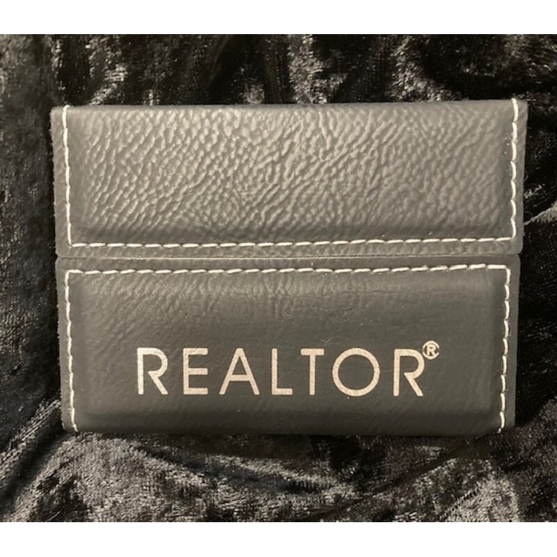 Realtor Texas Holdem Business Card Holder