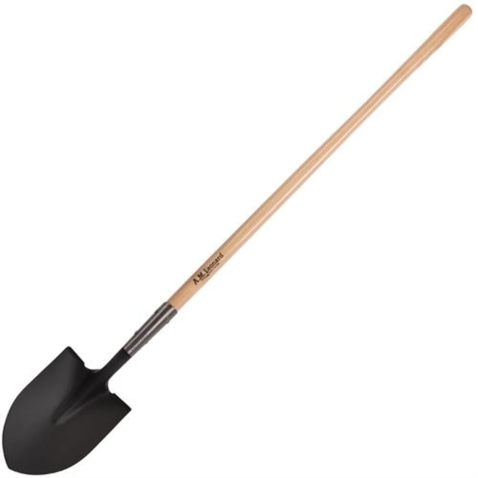 A.M. Leonard Leonard Round Point, Open Back Shovel w/ 48" Ash Handle