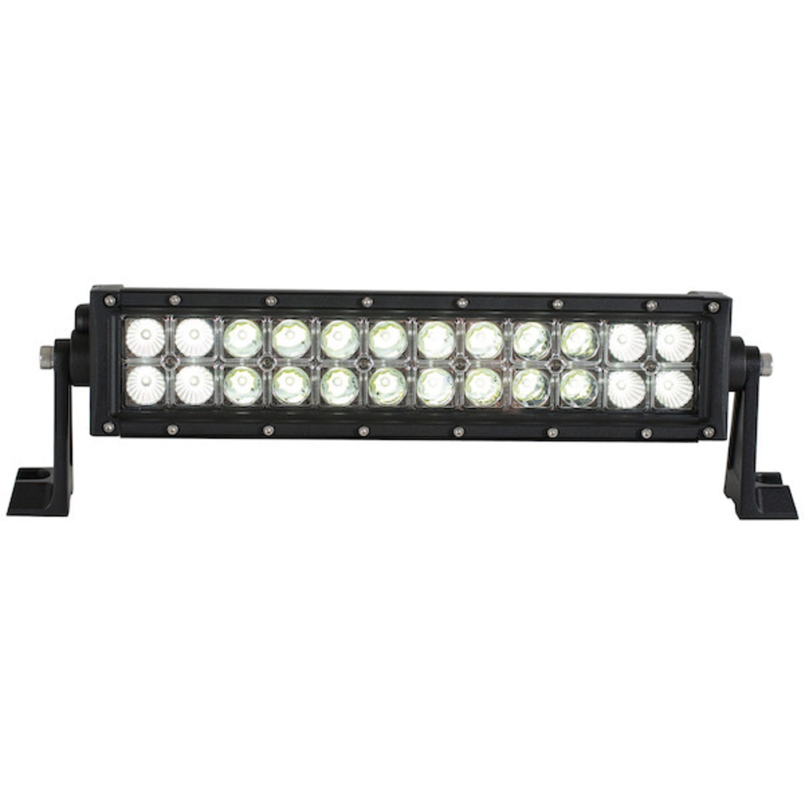 Buyers Products Company Ultra Bright Straight Double Row LED Combination Spot-Flood Light Bar Series