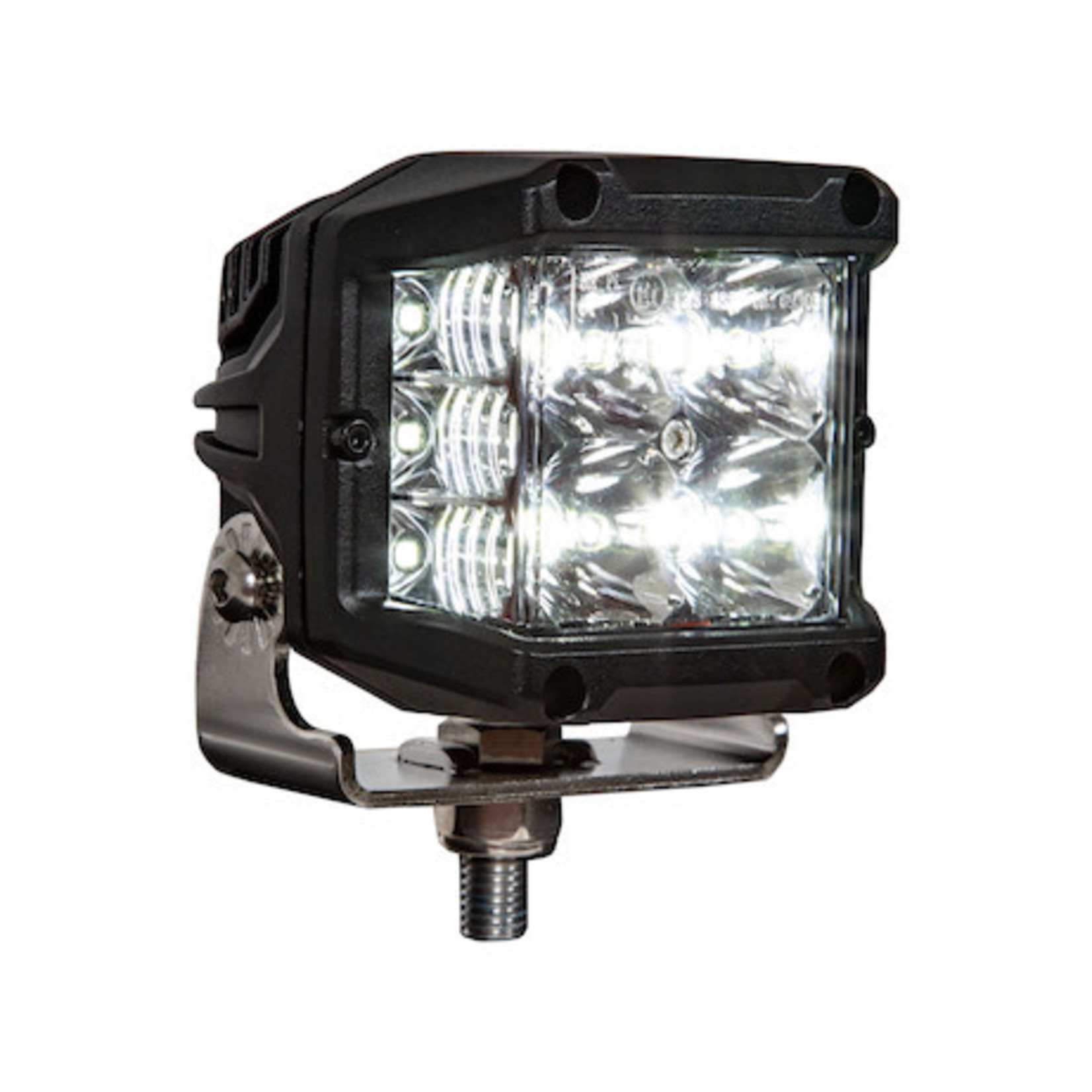 Buyers Products Company Ultra Bright Wide Angle 4 Inch Rectangular LED Spot-Flood Combination Light