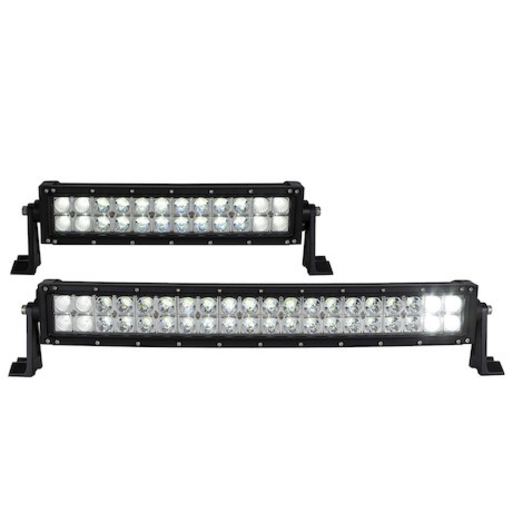 Buyers Products Company Curved Double Row LED Combination Spot-Flood Light Bar Series