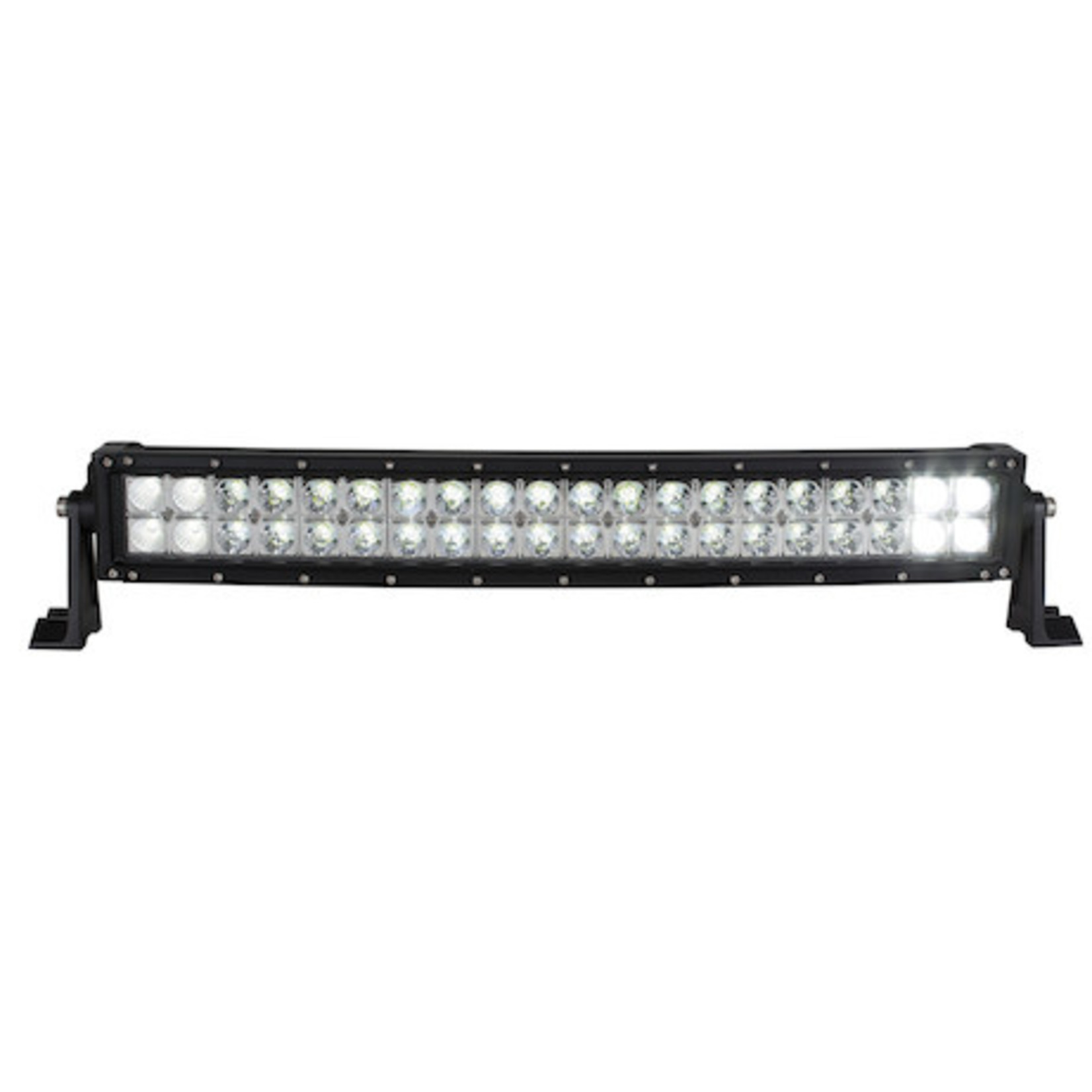 Buyers Products Company Curved Double Row LED Combination Spot-Flood Light Bar Series