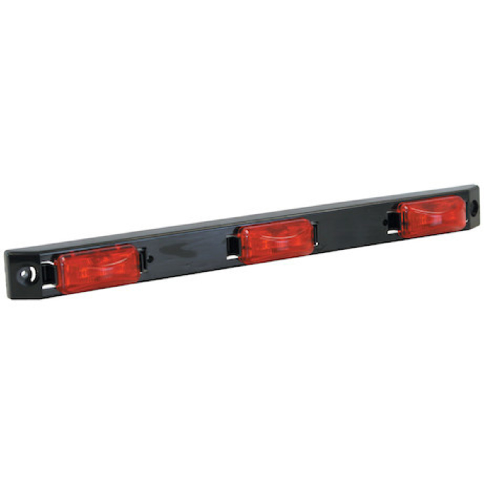 Buyers Products Company 17 Inch Red Polycarbonate ID Bar Light With 9 LED