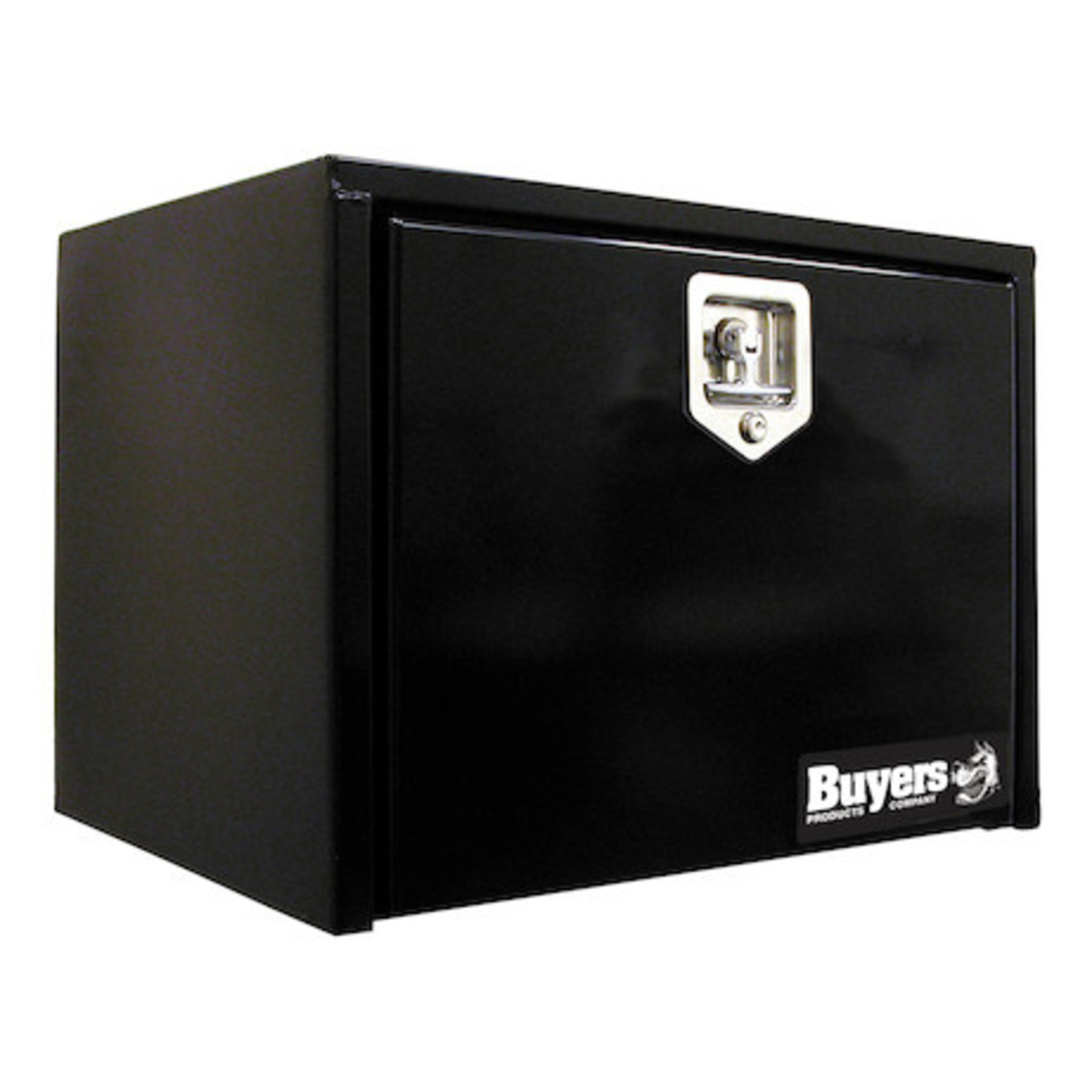 Buyers Products Company Black Steel Underbody Truck Box with T-Latch Series