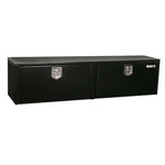 Buyers Products Company Black Steel Underbody Truck Box with T-Latch Series