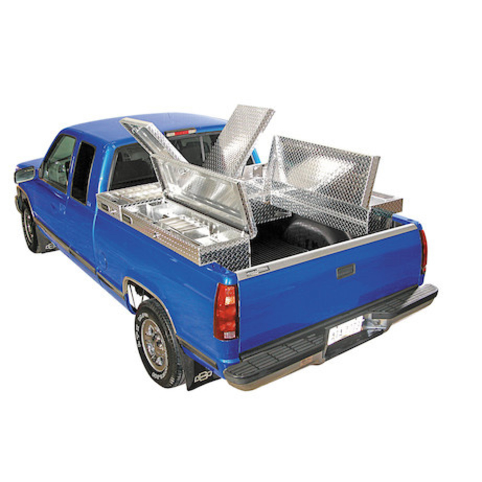 Buyers Products Company Diamond Tread Aluminum Crossover Truck Box Series
