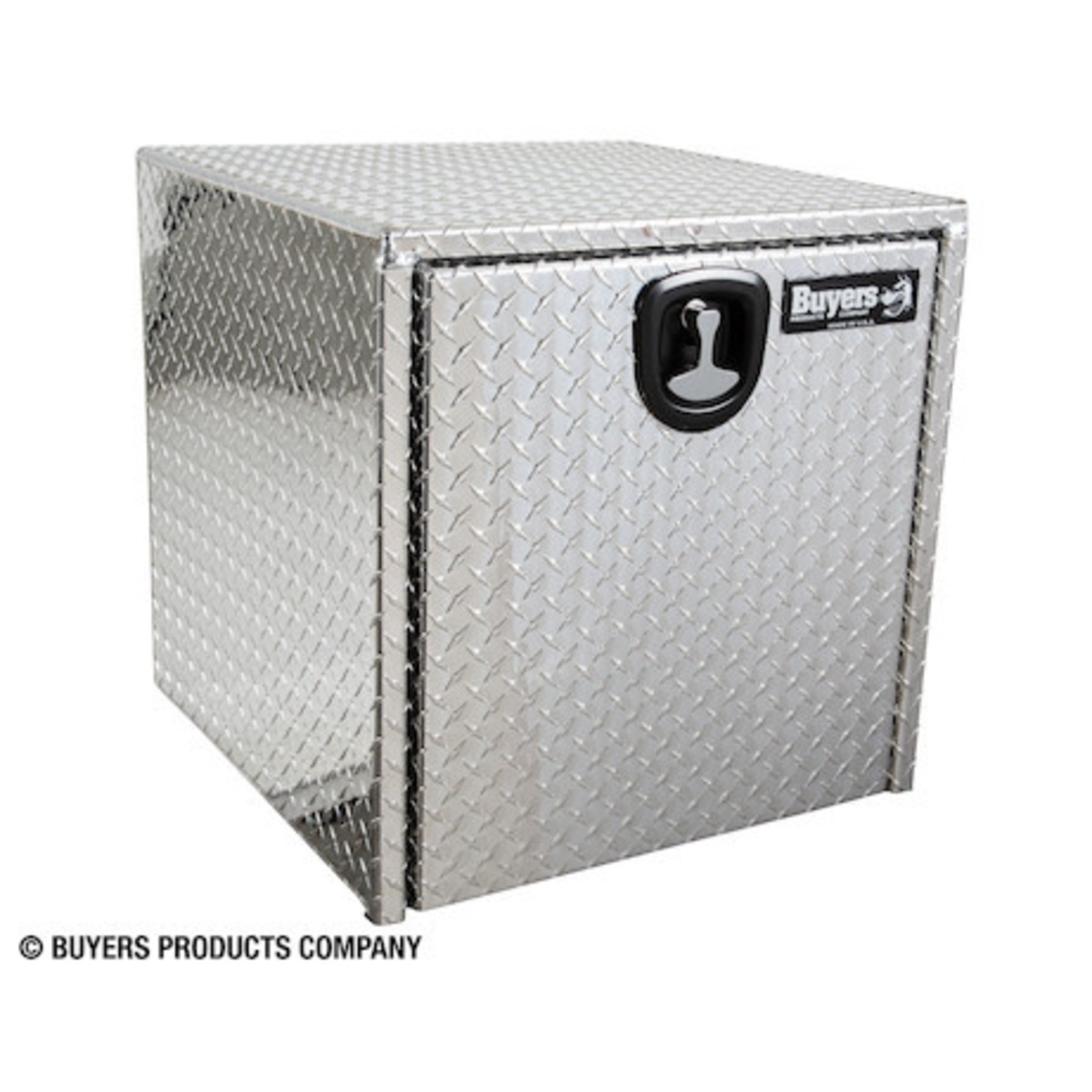 Buyers Products Company Diamond Tread Aluminum Underbody Truck Box with 3-Pt. Latch Series