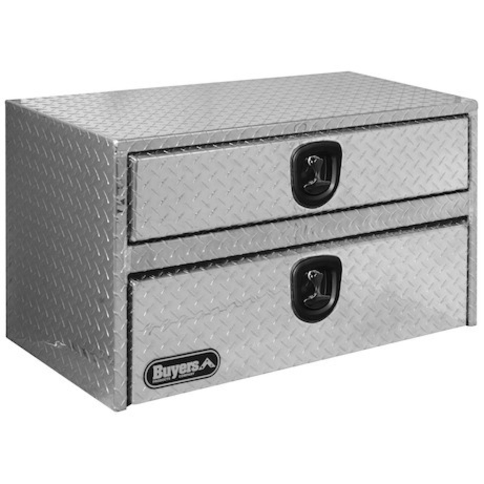 Buyers Products Company Diamond Tread Aluminum Underbody Truck Box with Drawer Series