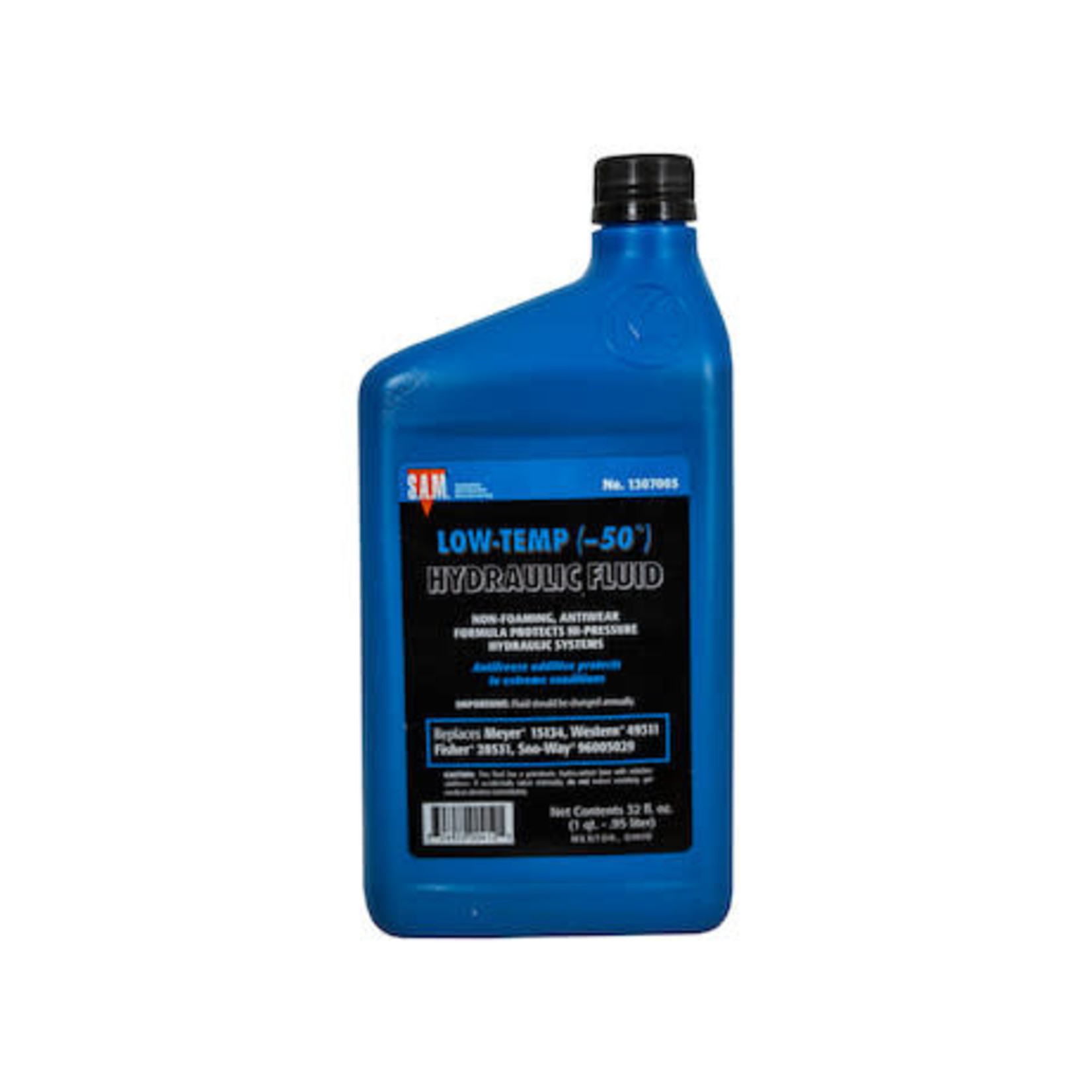 SAM SAM Low-Temperature Blue Hydraulic Fluid (1 Quart Bottle)
