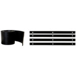Buyers Products Company SAM Rubber Snow Deflector C-8.5/M-9/M-10 With Mounting Kit-Replaces Meyer #12898
