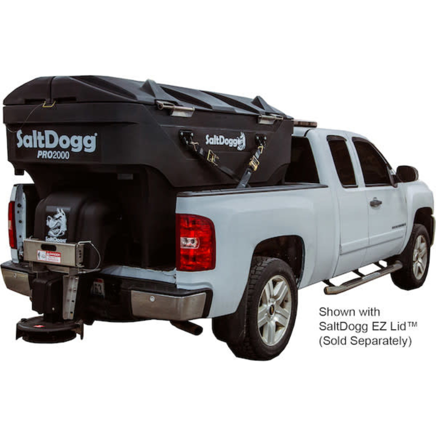 SaltDogg SaltDogg® PRO2000 Electric Poly Hopper Spreader - Auger