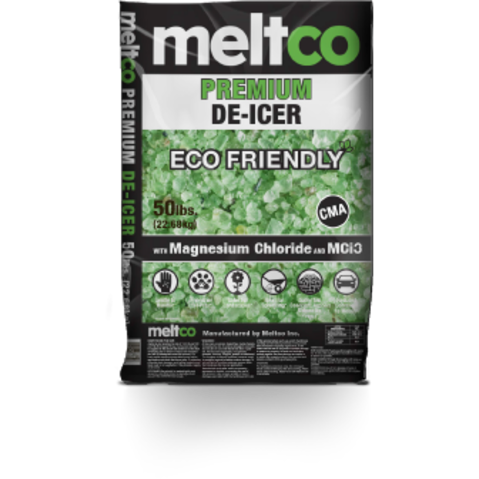 Meltco (1) 50 lbs. Bag of Meltco Premium De-Icer