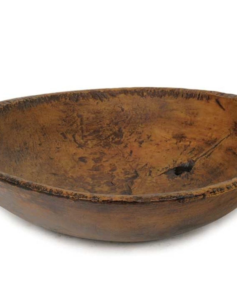Primitive Large Bowl with Hole