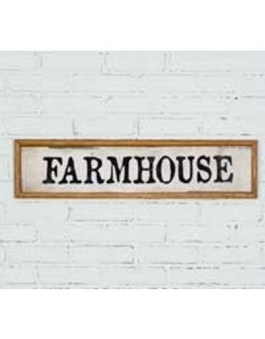 Farmhouse Wood Wall Sign