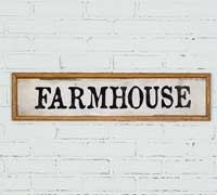 Farmhouse Wood Wall Sign