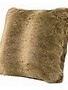 Faux Fur Pillow 18x18 wolf