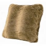 Faux Fur Pillow 18x18 wolf